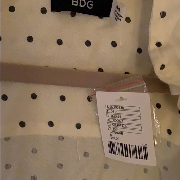Fun polka dot button up! - Picture 2 of 4